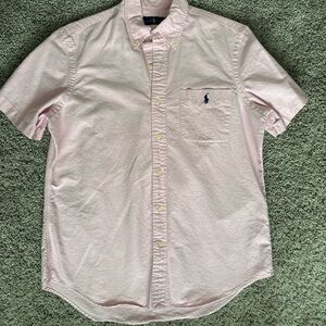 Ralph Lauren Pink Casual Button Down Shirt